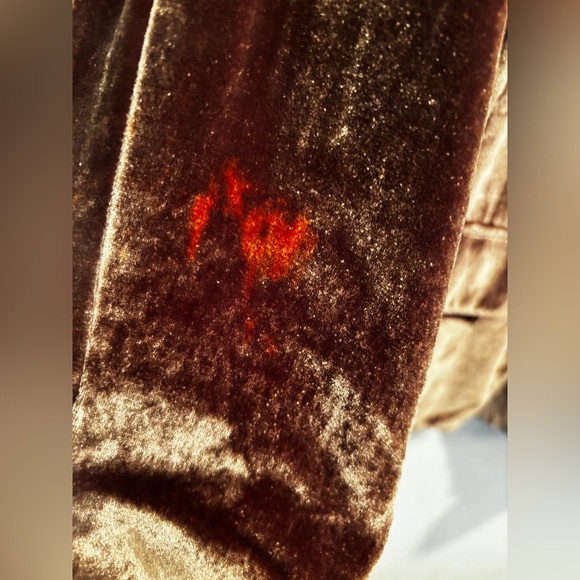 Elegant Brown Women's Coat silk blazer chocolate brown corporate fancy elegant - Picture 8 of 16